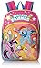 My Little Pony Girls' Pegasus Friends 16 Inch Backpack with Lights, Pink, 16