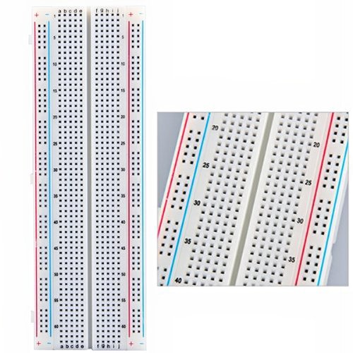 Foxnovo Universal 830 Tie-points Contacts Solderless Breadboard PCB Experiment Board Test Circuit Board