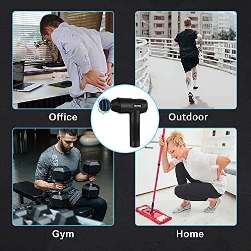 Massage Gun for Athletes, Deep Tissue Muscle Massager for Body Muscle