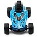 Zhencheng 5 Wheeled Terrain Tumbling Stunt Rolling RC Car Radio Control Outdoor Race Vehicle,Blue