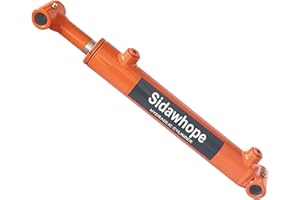 Sidawhope 1.5x8 Hydraulics Weld Cross Tube Hydraulic Cylinder 1.5" Bore, 8" Stroke 3500PSI Double Acting SAE6 Port Hydraulic Lifting Cylinder (1.5x8)" Universal Hydraulic Cylinders
