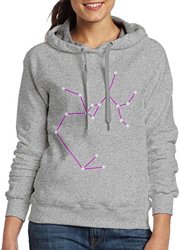 Horoscope Sagittarius Womens Long Sleeve Hoodie Sweatshirt