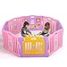 JAXPETY Baby Playpen Kids 8 Panel Safety Play Center Yard Home Indoor Outdoor New Pen (Pink)