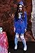 Women’s Zombie Stewardess Costume Bloody Flight Attendant Uniform Halloween Outfit (Medium)