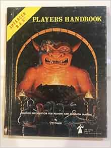 TSR Advanced Dungeons & Dragons : Gary Gygax Player handbook - Livres