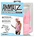 ReTrak Retractable Animalz Tangle-Free, Volume Limiting (85 dB) Over Ear Headphones for Kids, Pink Bunny (ETAUDFBNY)