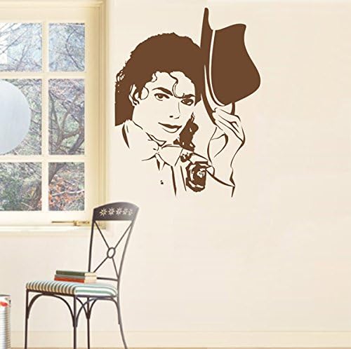 Pop Decors PT-0068-Vb Beautiful Wall Decal, Michael Jackson