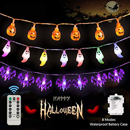 Halloween Decorations Halloween Lights Indoor Outdoor 3Pack 90LEDs