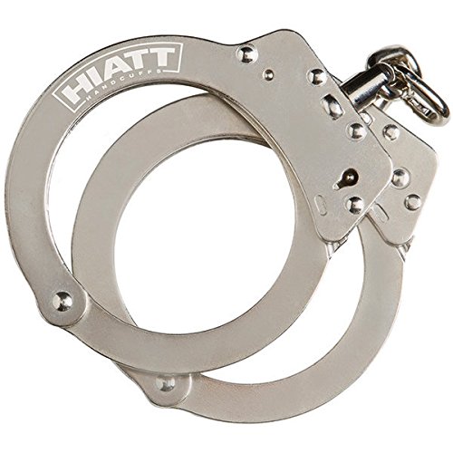 Hiatt Standard Chain Style Handcuff, Nickel, NO