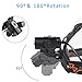 Led Headlamp Rechargeable, CrazyFire Bright Led Headlamp Rechargeable Head Torch 4 Modes Bicycle Front Light with 2pcs 18650 Batteries and Charger