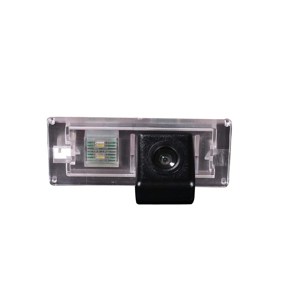 Car Reversing License Plate Light Camera for BMW E53 X5 E46 318 3er 316i 2003bj E46 310 330 2005Bj/X1 E84 F48/X3 F25/X4 F26/X5 E70 E70N F85 F15/X6 E71 E72 F16 F86 (7020=73 * 33mm)