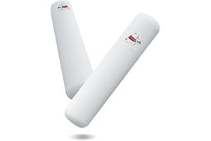 Moonlightfamily Anti Roll Pillow, Cylinder Bolster Anti Rollover Side Sleep Adjust Pillow, Indoors & Outdoors for Crib, Playpen, Car, Camping, Machine Washable, 4x16inch, 2pack