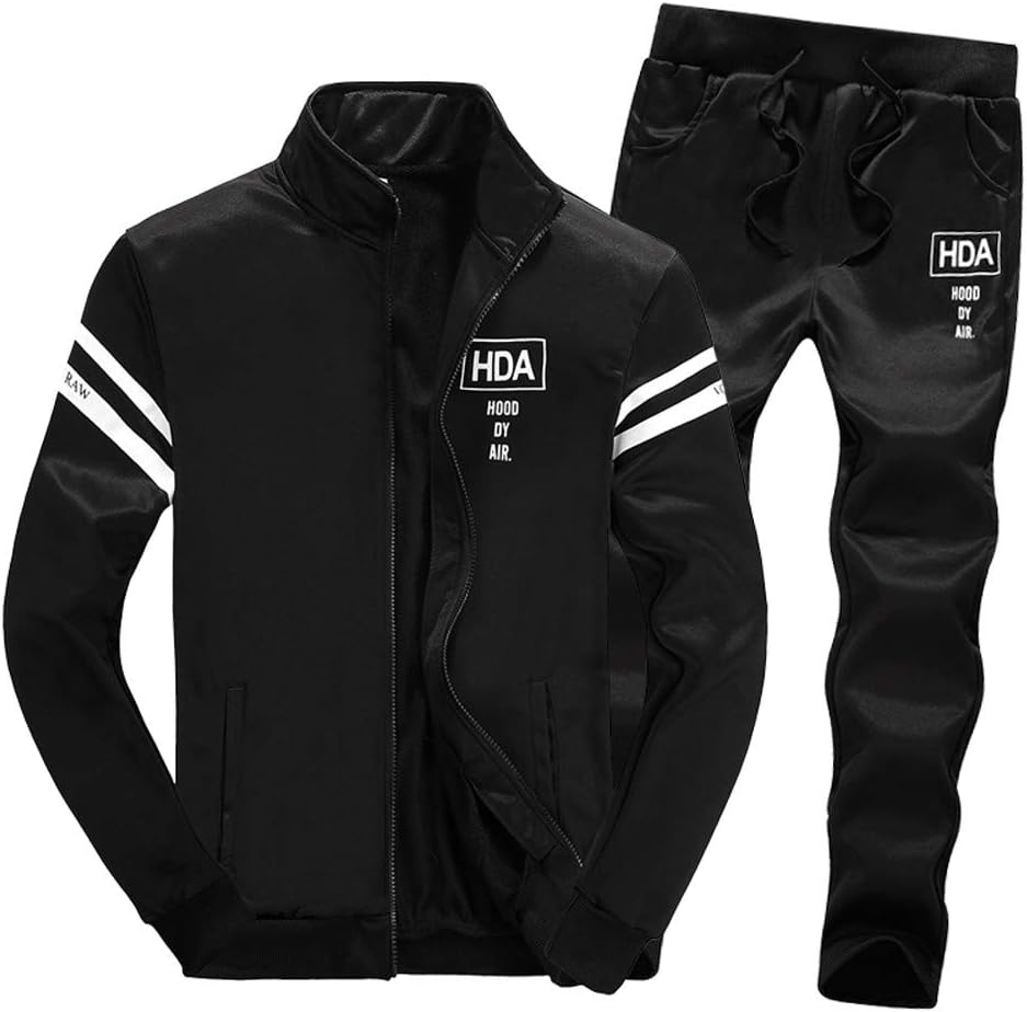 Men Shirts, Boomboom Teens Boys Zipper Leisure Jacket and Long Pants Casual Clothes Sets