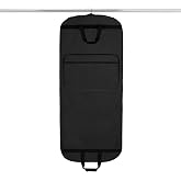 Dalix 60" Foldable Garment Bag Suits Cover Dresses w Front Pocket
