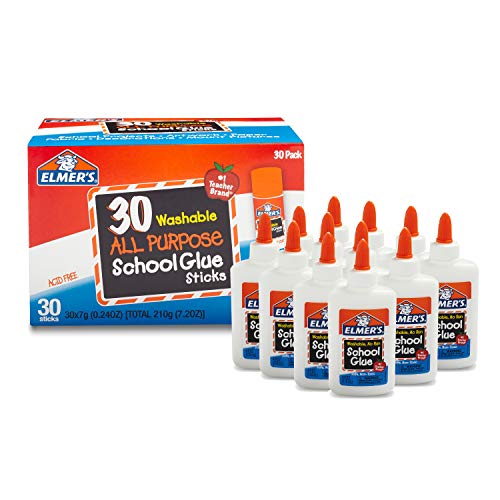 image for Elmer's Liquid School Glue, Washable, 12 Pack and All Purpose School G
