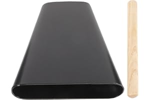 Abaodam Metal Steel Cow Bell with Drum Stick Noise Makers Handheld Musical Instrument Percussion Drumset Cow Bells for Sporting Events Wedding Party Concert