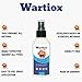 Wart remover by Wartiox | 100 ml spray bottle | Alternative to wart remover freezer | Skin tag remover | Wart removal & Genital wart removerthumb 3