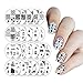 Winstonia Second Generation Nail Art Stamping Image Plates Set - 22 Pieces w/ 160 Images