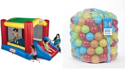 little tikes shady jump and slide bouncer