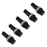 ZZHXSM 5PCS Electrical Panel Mounted 6X30mm Fuse