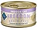 Blue Buffalo Freedom Grain Free Natural Adult Pate Wet Cat Food, Indoor Chicken 3-oz cans (pack of 24) primary