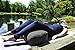 YogaAccessories Supportive Rectangular Cotton Yoga Bolster - Black