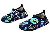 Adorllya Water Shoes Aqua Socks Water Socks Swim Shoes for Kids Toddlers Boys Girls