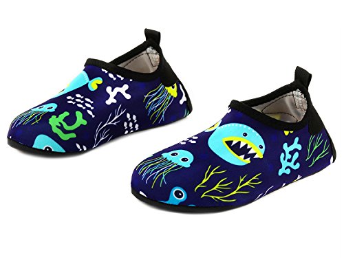Adorllya Water Shoes Aqua Socks Water Socks Swim Shoes for Kids Toddlers Boys Girls