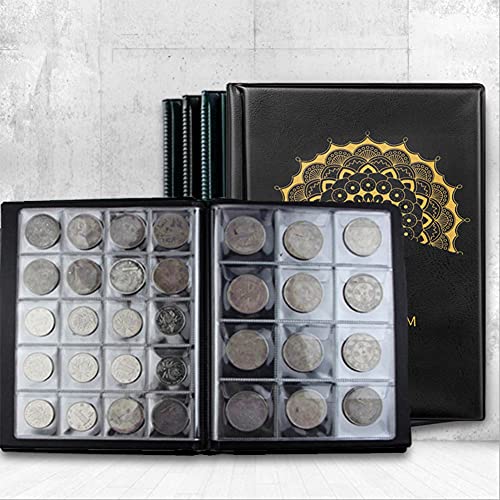 Coin Holders for Collectors, AITIME Coin Collection Book to Holds 301 Pockets Coins, Coins