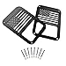 Iparts American US Flag Black Taillight Light Guard Cover for 2007 2008 2009 2010 2011 2012 2013 2014 2015 2016 2017 Jeep Wrangler Accessories JK Unlimited Pair