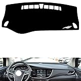 leather dash board cover mat Compatible with Buick