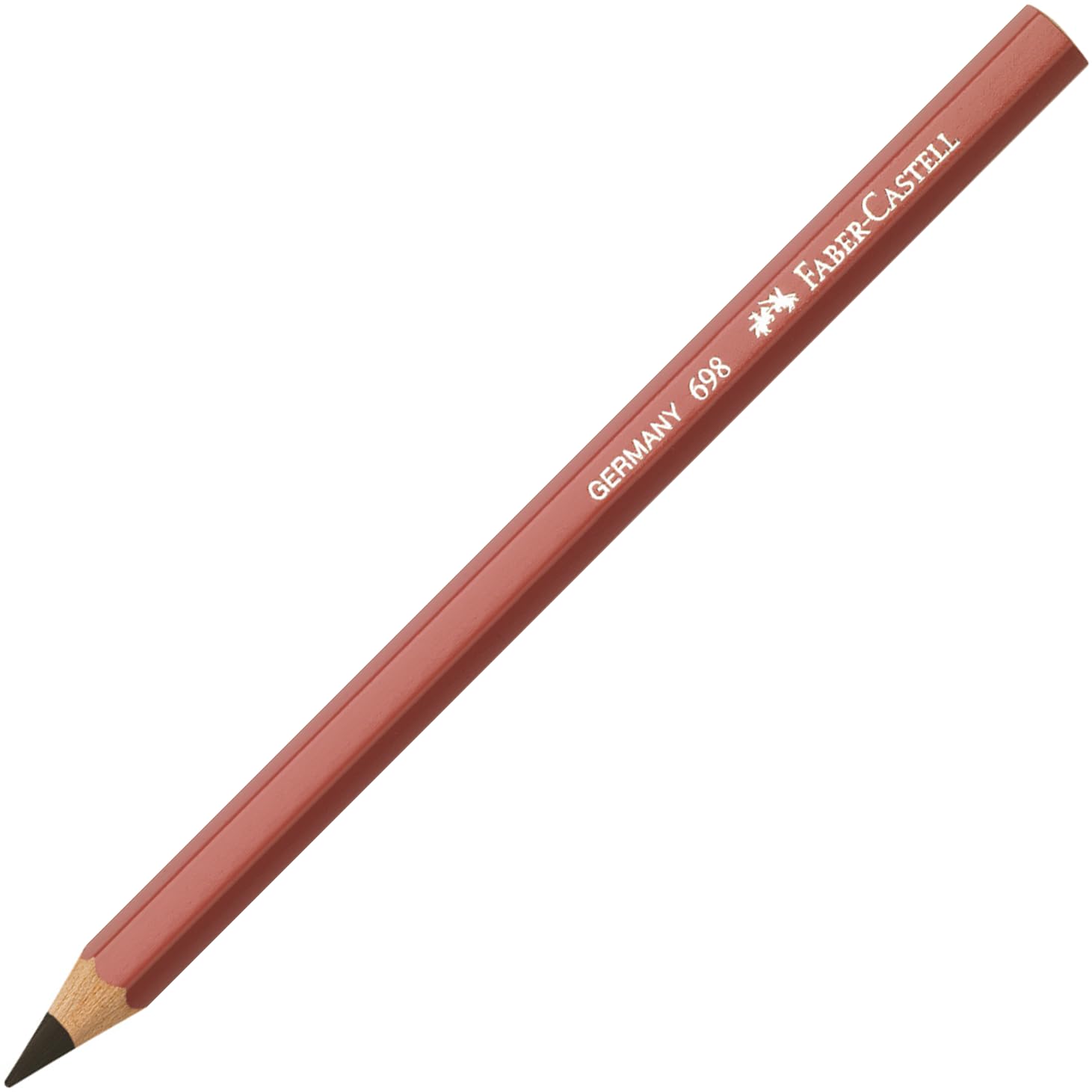 Faber-Castell Miscellaneous Cattle And Meat Marking Pencil, Brown, For Art, Craft, Drawing, Sketching, Home, School, University, Colouring