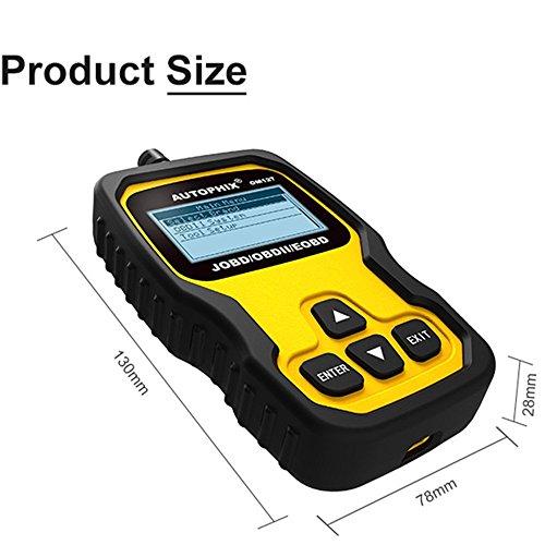 Code Reader, AUTOPHIX OM127 JOBDII OBD2 Scanner Car Engine Fault Code Reader Auto Check Engine Light CAN Automotive Diagnostic Scan Tool for Japanese Vehicles TOYOTA HONDA NISSAN MAZDA SUZUKI - Thumbnail 6