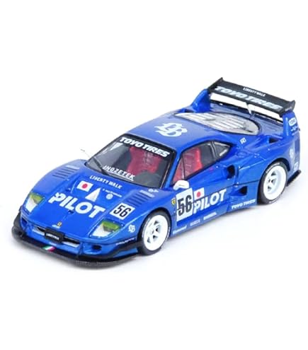 Amazon.com: Inno Models LBWK (Liberty Walk) F40#56 Blue Tokyo Auto