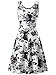 FENSACE Women's Sleeveless Midi Dress Casual Flared Tank Dress