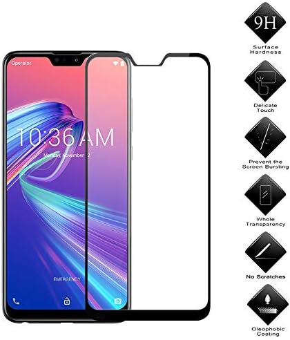 Amazon Com Screen Protector For Asus Zenfone 4 Max Pro X00id Zenfone 4 Max Plus Zc554kl Zenfone 4 Max 5 5 Inch Ultra Thin 9h Hardness Anti Scratch Tempered Glass Film Black Asus Zenfone4 Max