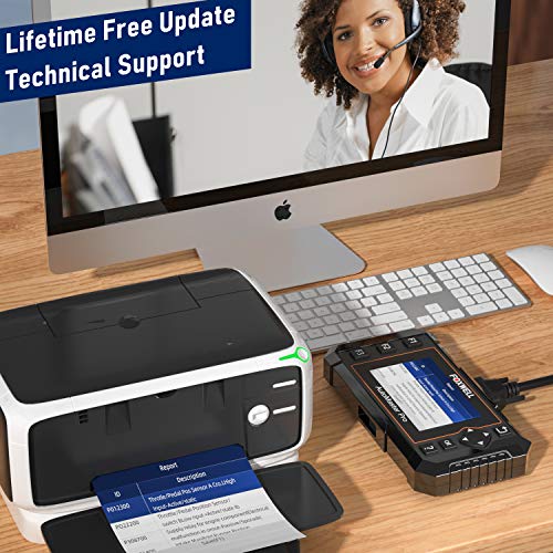 FOXWELL OBD2 Scanner,NT644 Elite All System Diagnostic Scanner with 19