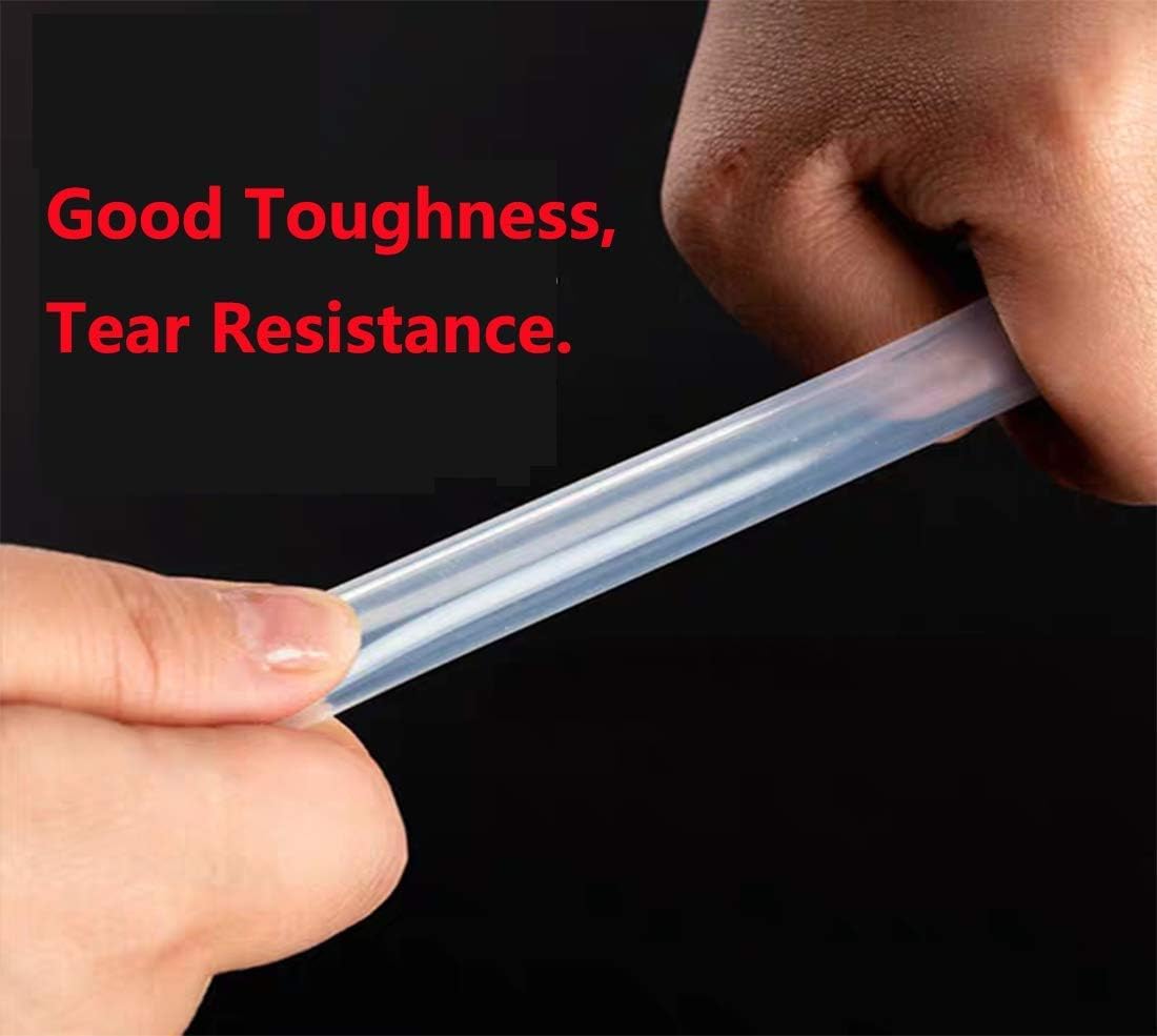Antrella Silicone Tube Food Grade 15mm ID x OD 20mm Wall Thickness 2.5mm Clear PVC Tubing Water Pipe Hose 2 Meters Long - Image 4