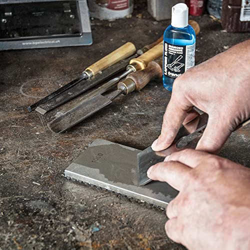 Trend Diamond Sharpening Stone Kit, 8 x 3 Inch Double Sided (300/1000 Grit) Bench Stone with