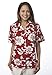Benny's Womens Classic Hibiscus Hawaiian Shirt