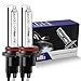 HYB 9005 6000K HID Bulb Xenon Headlight Replacement Bulbs HB3 ultra white (Pack of 2)