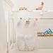 Bath Toy Organizer Bathroom Tub Storage - 3 Bonus Suction Cups Hook Machine Washable