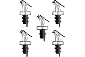 Olive Oil Spouts, Oil Vinegar Bottle Stopper Spout Leakproof Nozzle Dispenser Wine Pourer forOil, Vinegar, Olive Oil, Salad, 