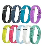 Cute Secure Silicone Replacement Accessory Wrist Band/ Bracelet Strap with Watchband Style Closure Buckle for Fitbit Flex Sport Wristband, Diamond Check Design, One Size