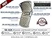SB SOX Compression Knee Brace - Great Support That Stays in Place - Perfect for Recovery, Everyday Use - Best Treatment for Pain Relief, Meniscus Tear, Arthritis (Gray/Black, Medium)