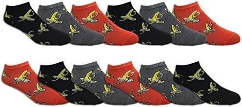 Women's Soft Lightweight Colorful and Fun Low Cut Socks - Assorted Styles (12 Pairs)