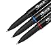 SHARPIE 1758054 Grip Pens, Fine Point, Assorted Colors, 3-Count