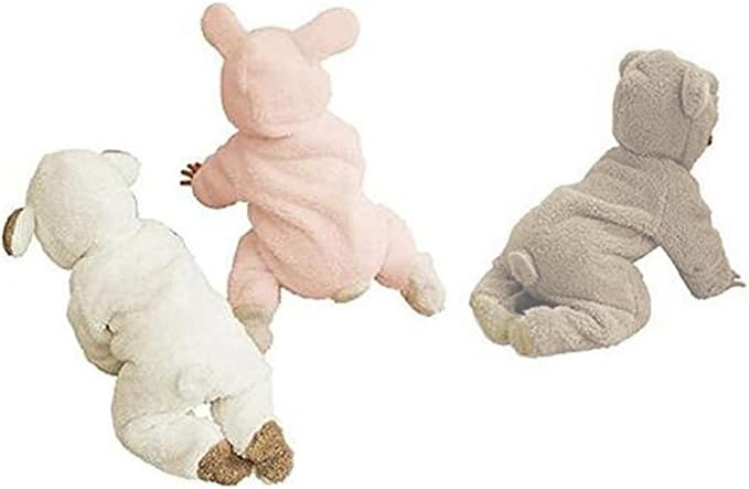 baby bear fleece jumpsuit