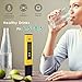 Digital PH Meter, PH Meter 0.01 PH High Accuracy Water Quality Tester with 0-14 PH Measurement Range for Household Drinking, Pool and Aquarium Water PH Tester Design with ATC