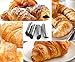 QAPPDA Set Of 16 Stainless Steel Cannoli Tubes, Non-Stick Coating,DIY Cannoli Moulds, Diagonal Shaped